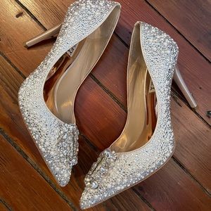 Badgley Mischka Cher Li, size 7 wedding shoes